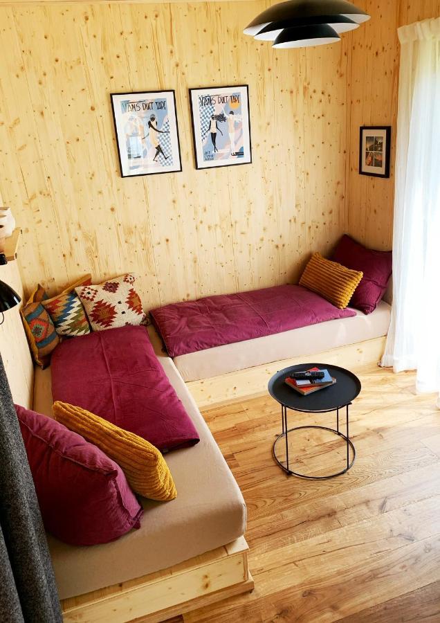 Hjem - Tiny Homes Direkt Am Wald Zwischen Allgaeu & Bodensee Bergatreute 外观 照片