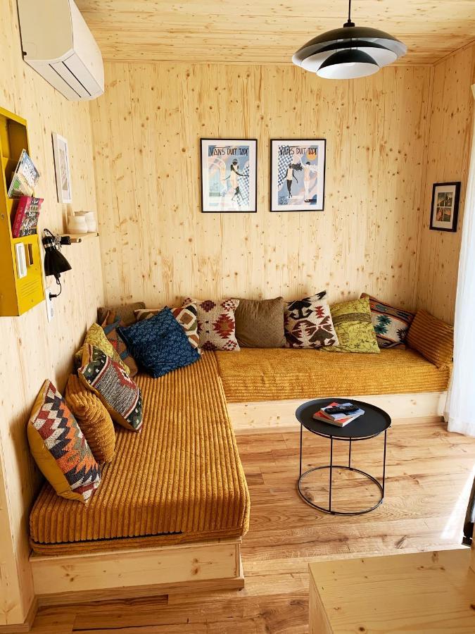 Hjem - Tiny Homes Direkt Am Wald Zwischen Allgaeu & Bodensee Bergatreute 外观 照片