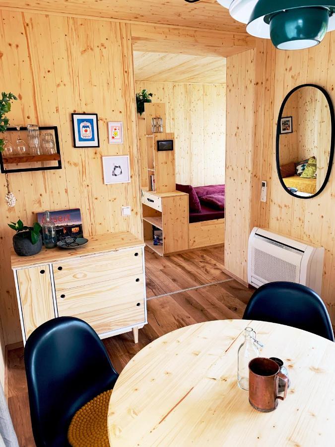 Hjem - Tiny Homes Direkt Am Wald Zwischen Allgaeu & Bodensee Bergatreute 外观 照片