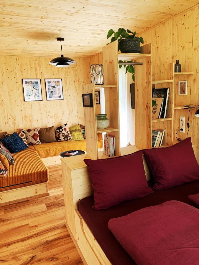 Hjem - Tiny Homes Direkt Am Wald Zwischen Allgaeu & Bodensee Bergatreute 外观 照片