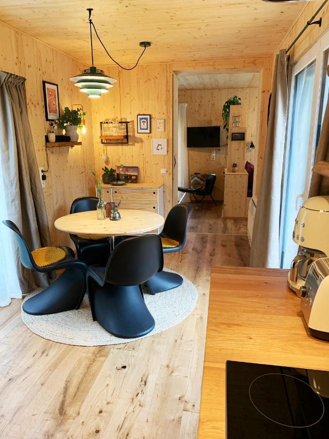 Hjem - Tiny Homes Direkt Am Wald Zwischen Allgaeu & Bodensee Bergatreute 外观 照片