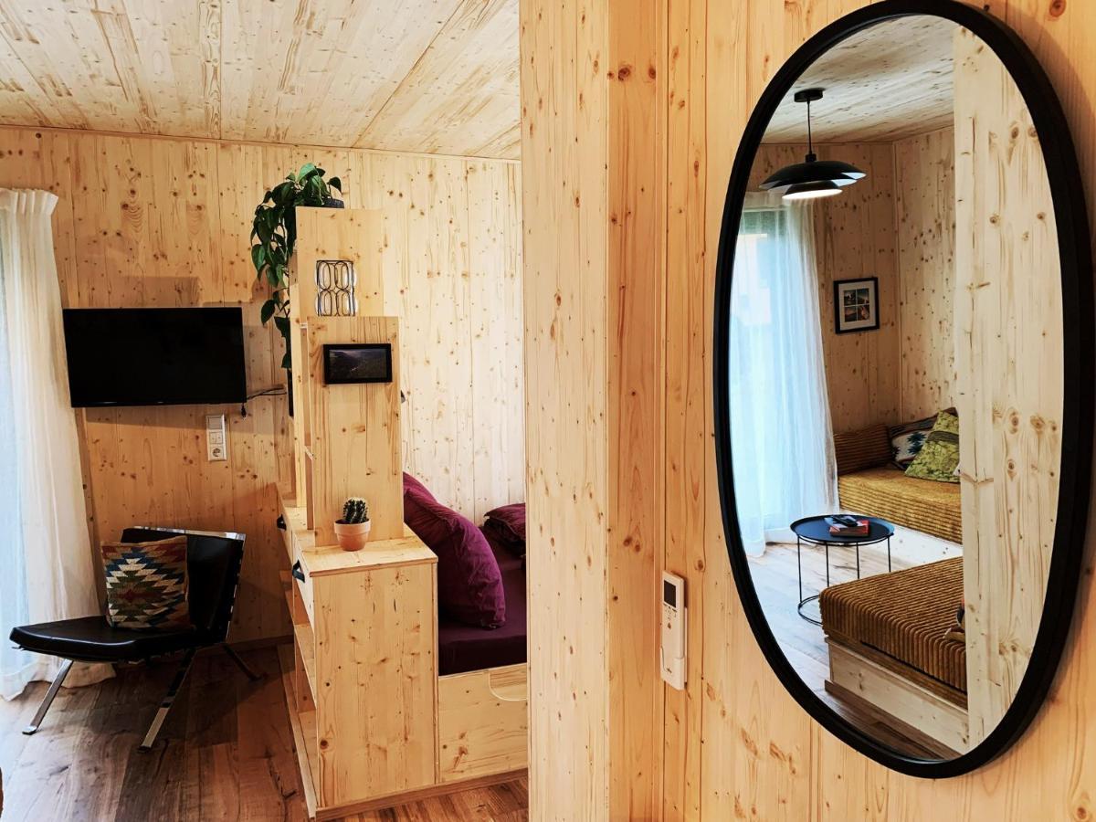Hjem - Tiny Homes Direkt Am Wald Zwischen Allgaeu & Bodensee Bergatreute 外观 照片
