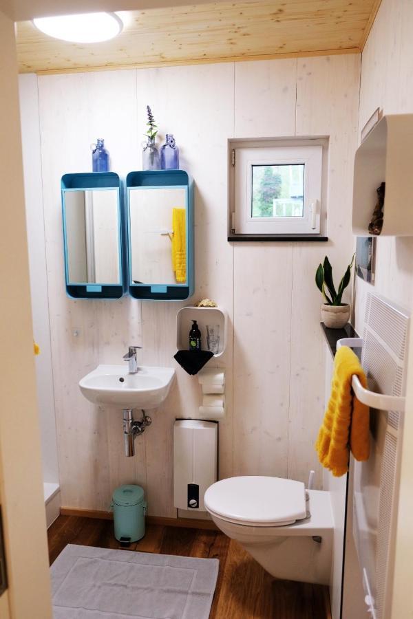 Hjem - Tiny Homes Direkt Am Wald Zwischen Allgaeu & Bodensee Bergatreute 外观 照片