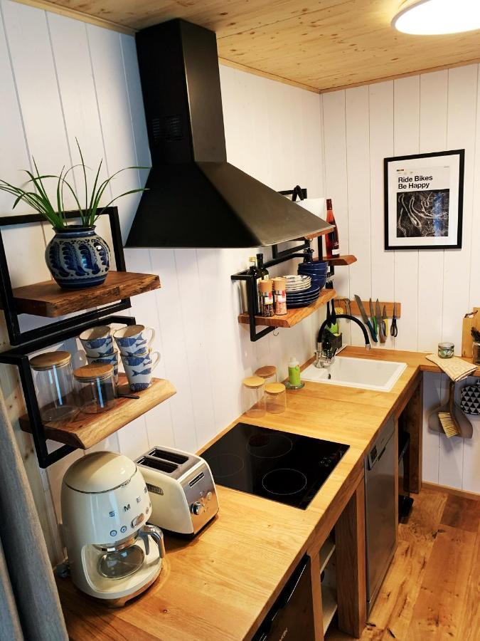 Hjem - Tiny Homes Direkt Am Wald Zwischen Allgaeu & Bodensee Bergatreute 外观 照片