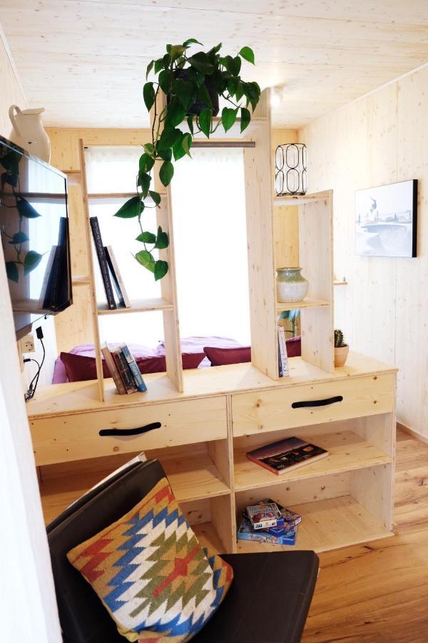 Hjem - Tiny Homes Direkt Am Wald Zwischen Allgaeu & Bodensee Bergatreute 外观 照片