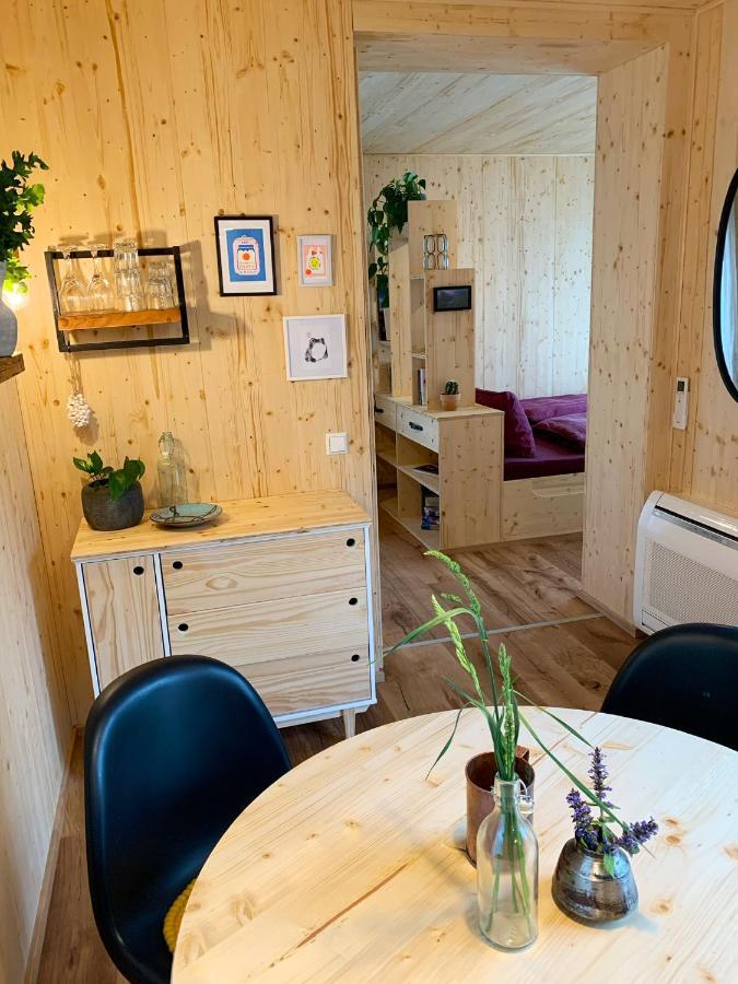 Hjem - Tiny Homes Direkt Am Wald Zwischen Allgaeu & Bodensee Bergatreute 外观 照片