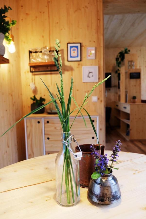Hjem - Tiny Homes Direkt Am Wald Zwischen Allgaeu & Bodensee Bergatreute 外观 照片