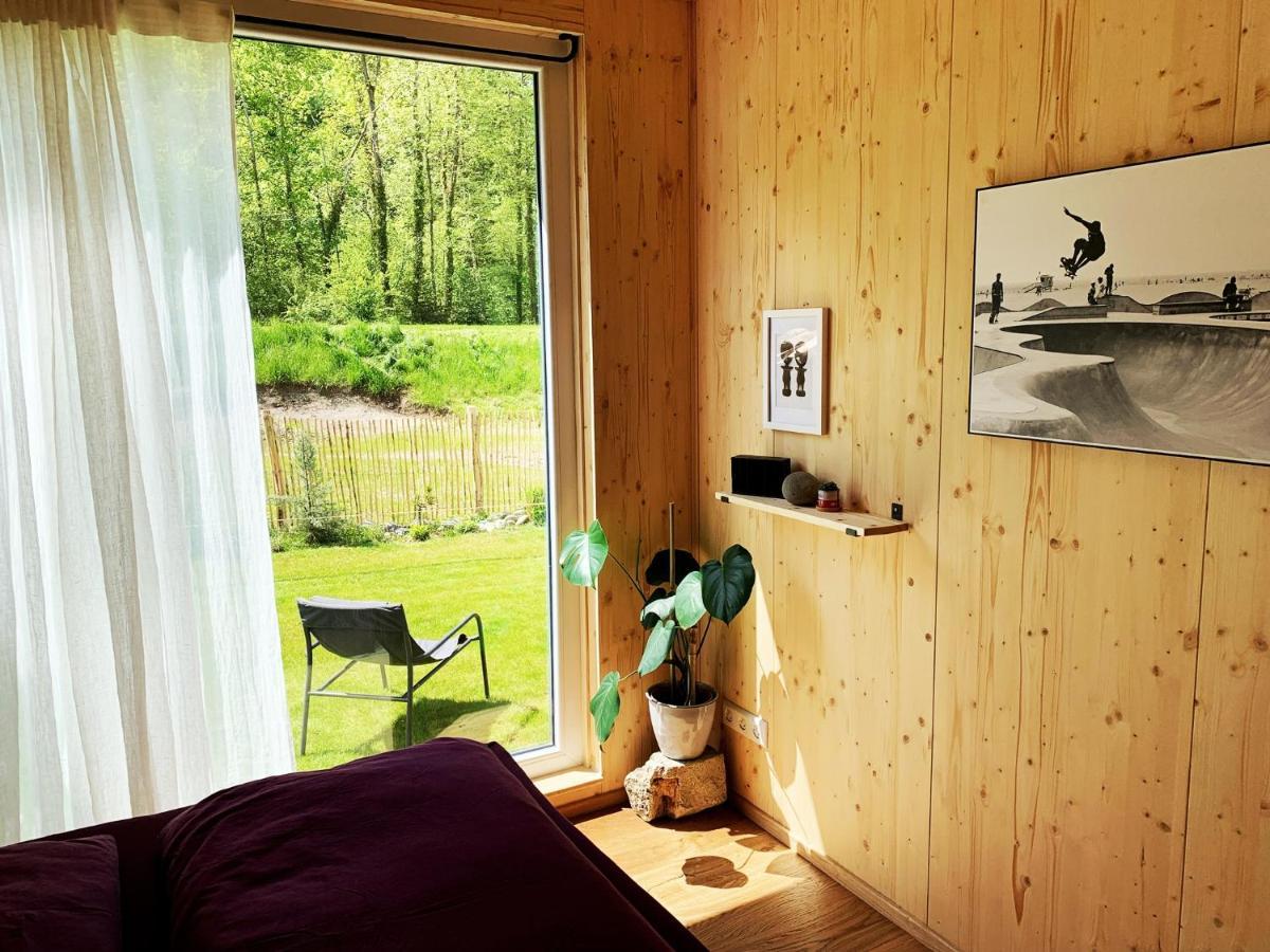 Hjem - Tiny Homes Direkt Am Wald Zwischen Allgaeu & Bodensee Bergatreute 外观 照片