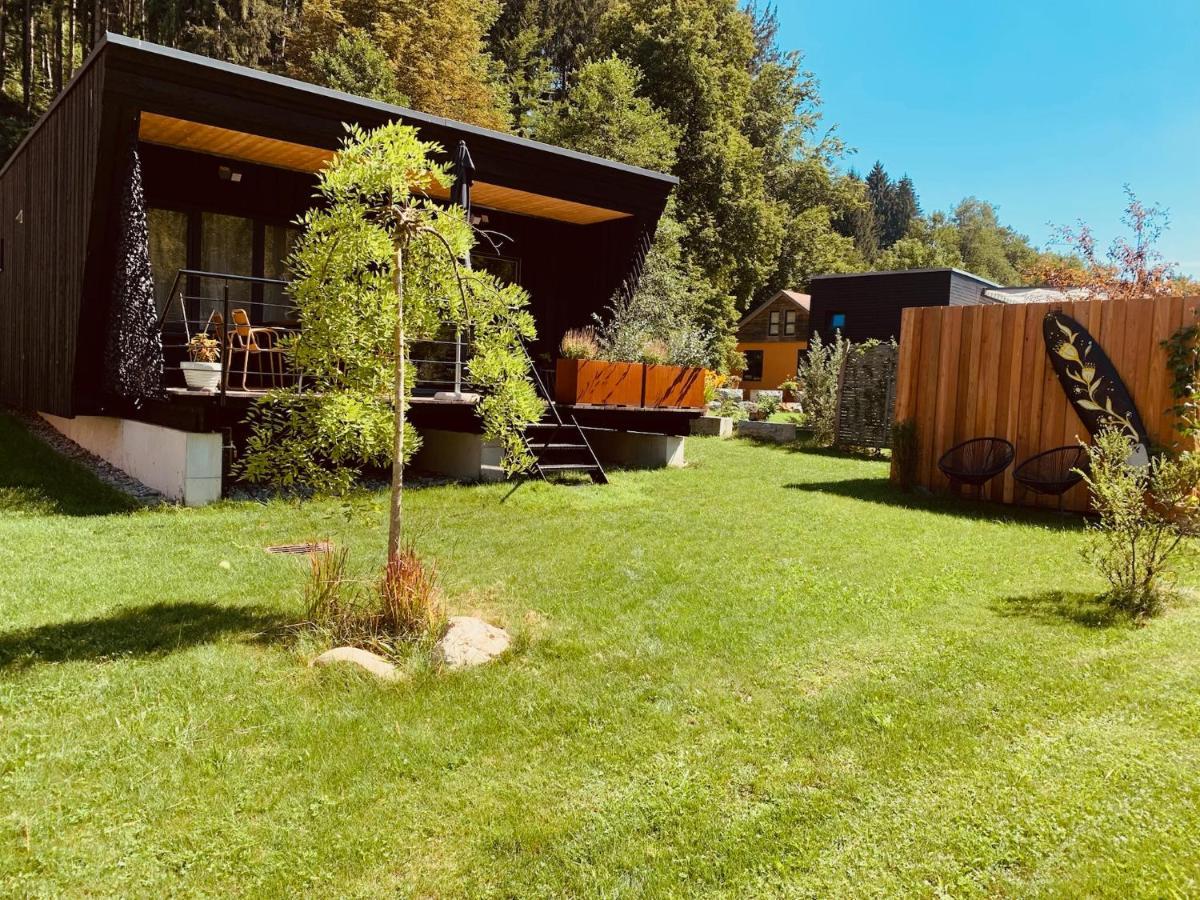 Hjem - Tiny Homes Direkt Am Wald Zwischen Allgaeu & Bodensee Bergatreute 外观 照片