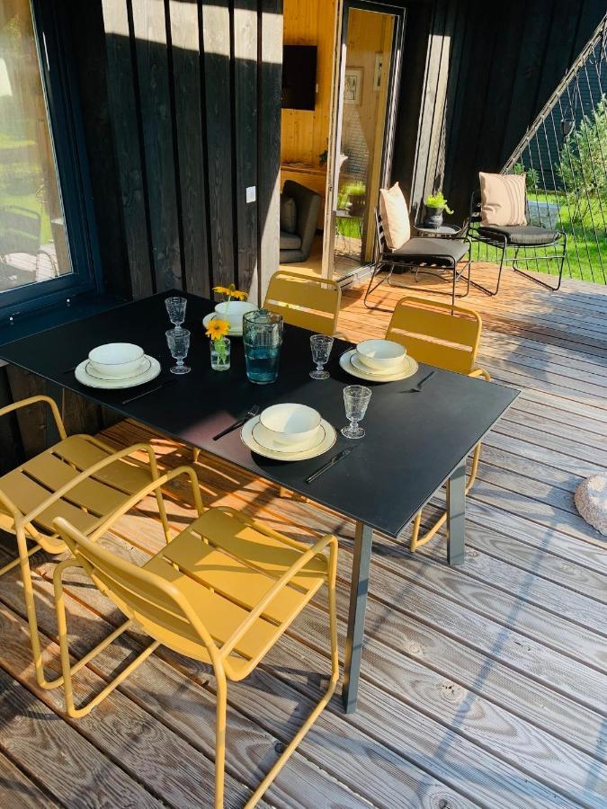 Hjem - Tiny Homes Direkt Am Wald Zwischen Allgaeu & Bodensee Bergatreute 外观 照片
