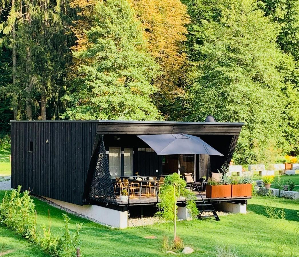Hjem - Tiny Homes Direkt Am Wald Zwischen Allgaeu & Bodensee Bergatreute 外观 照片