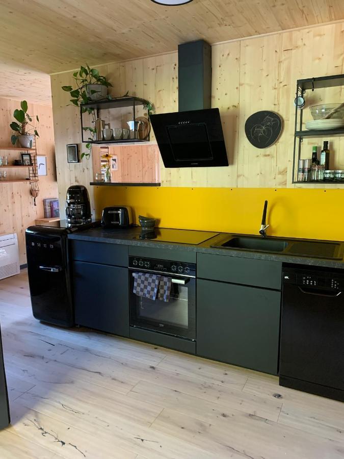 Hjem - Tiny Homes Direkt Am Wald Zwischen Allgaeu & Bodensee Bergatreute 外观 照片