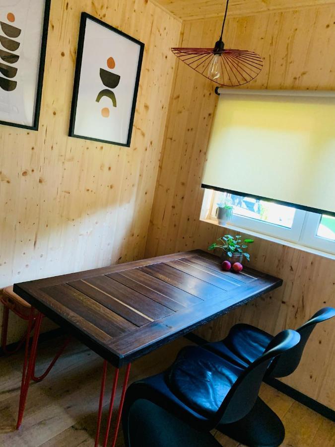 Hjem - Tiny Homes Direkt Am Wald Zwischen Allgaeu & Bodensee Bergatreute 外观 照片