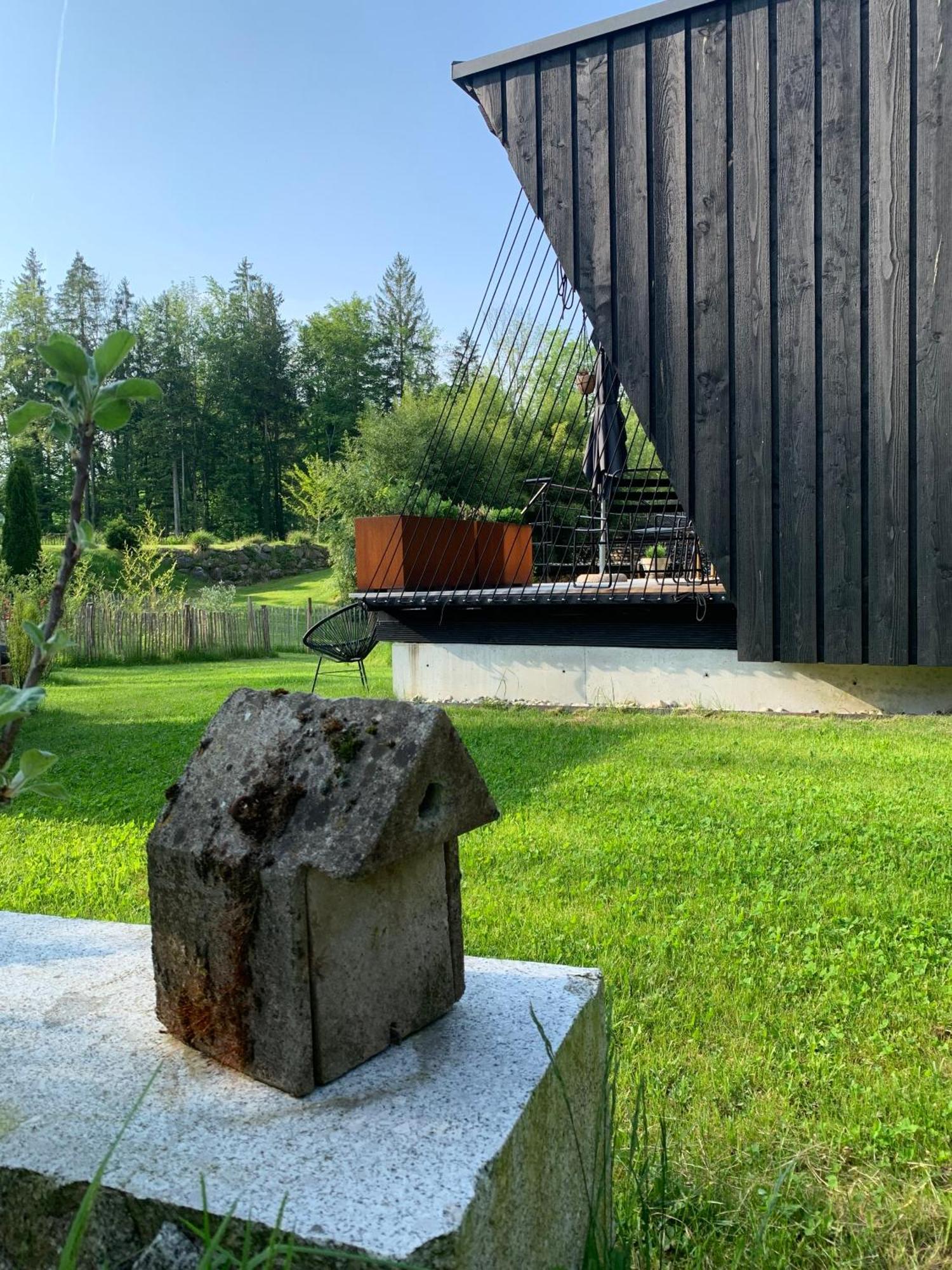 Hjem - Tiny Homes Direkt Am Wald Zwischen Allgaeu & Bodensee Bergatreute 外观 照片
